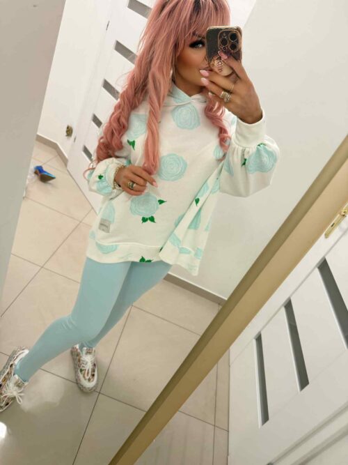 Bluza Mint Roses – Premium