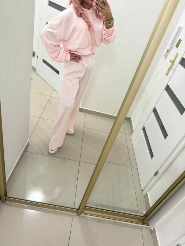 Komplet dresowy PREMIUM – pastelowy róż