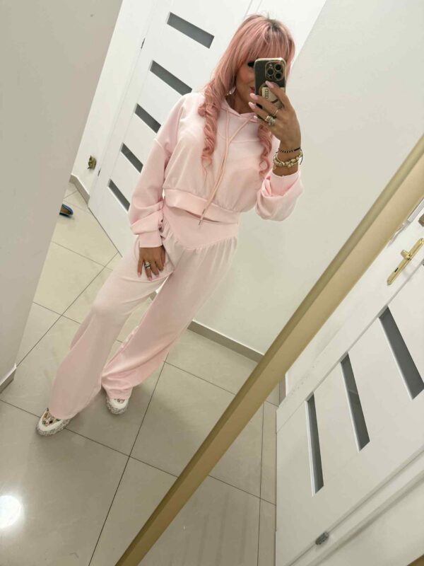 Komplet dresowy PREMIUM – pastelowy róż